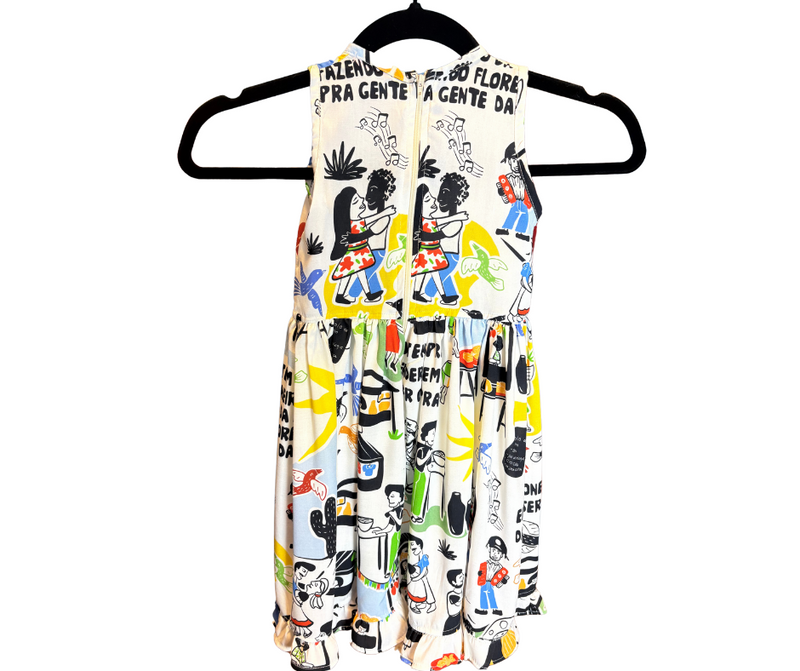 VESTIDO INFANTIL  RODADO FEIRA