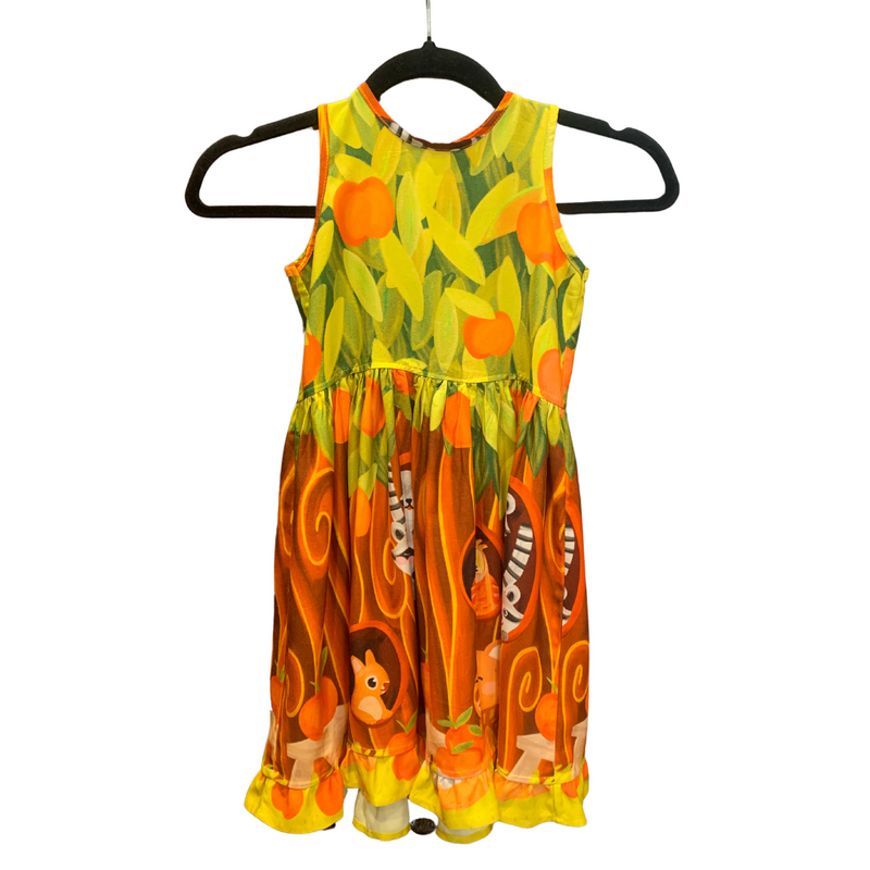 Vestido Rodado Floresta - ESTAMPADO