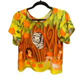 T shirt floresta - verde