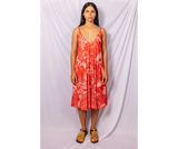 Vestido Longuette Fera - VERMELHO