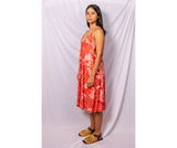 Vestido Longuette Fera - VERMELHO