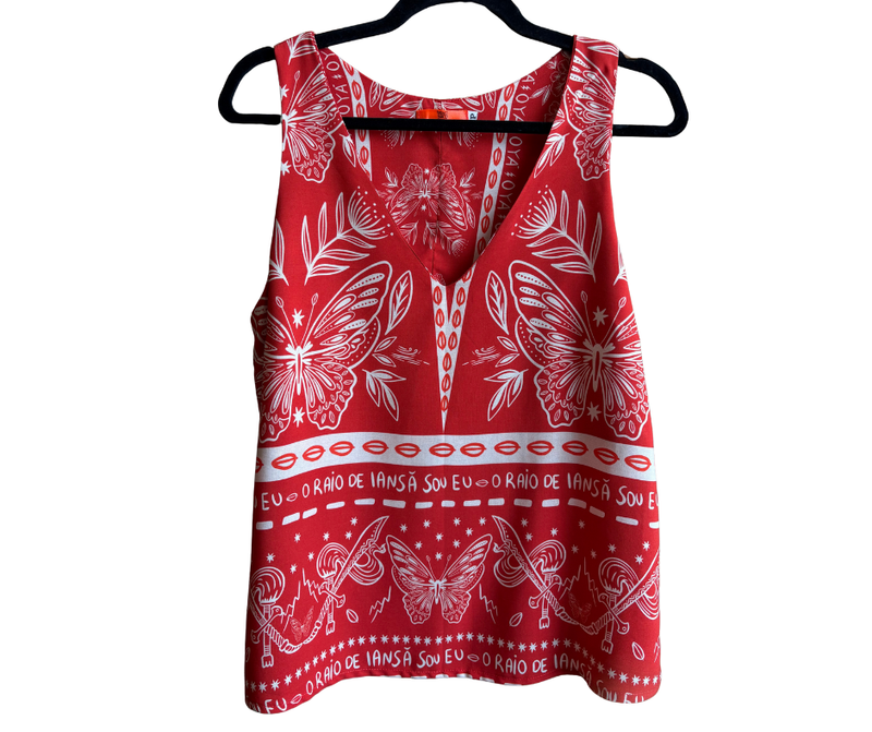 Blusa  Iansa - VERMELHO