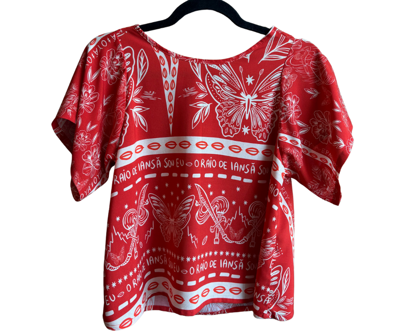 t shirt iansa - VERMELHO