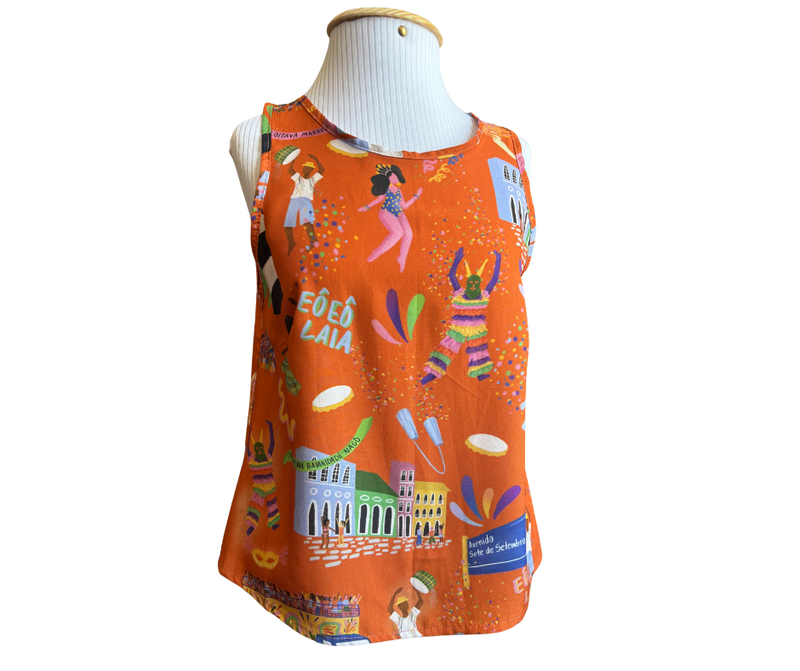 Regata trio Elétrico - marrom