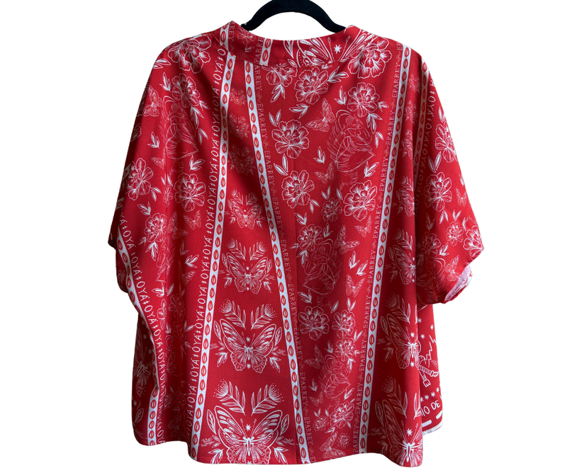 kimono curto Iansa - VERMELHO