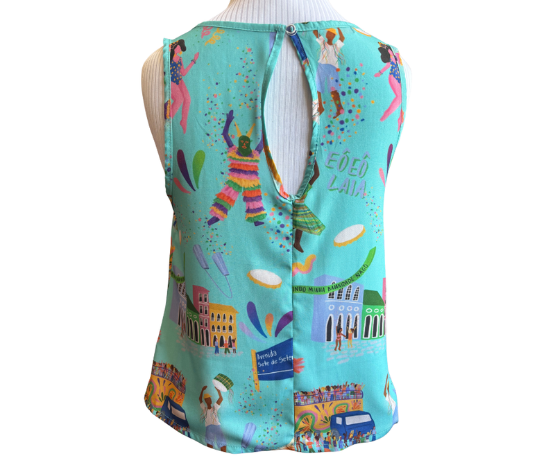 Regata trio Elétrico - AZUL