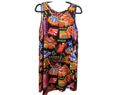 Vestido Cavado Bloco da Balacobaco - PRETO