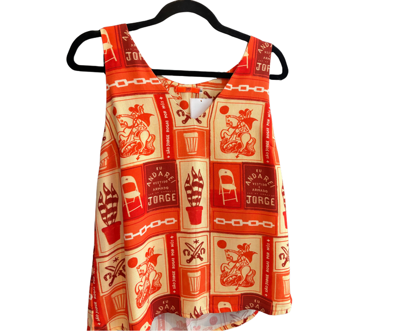 Blusa  São Jorge - VERMELHO