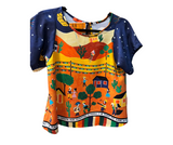 T-shirt Forró - AZUL