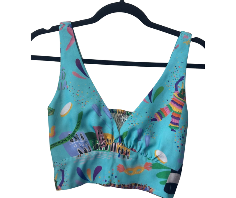 Top trio Eletrico - AZUL