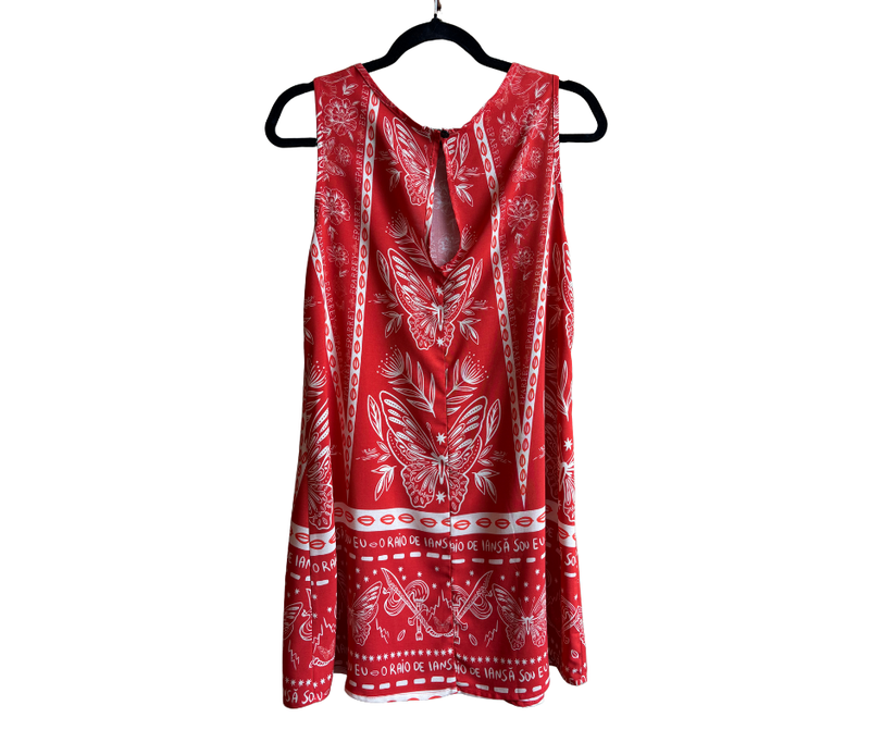 Vestido Cavado Iansa - VERMELHO