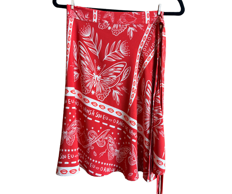 saia curta Iansa - VERMELHO