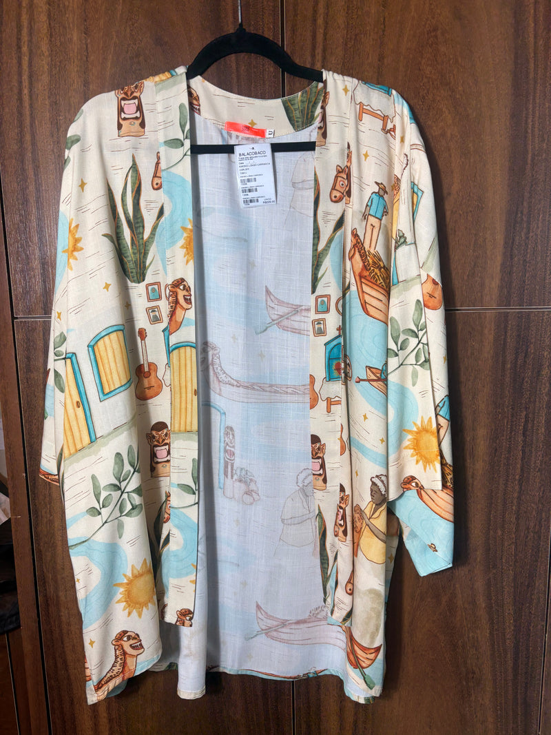 kimono longo carranca - OFF