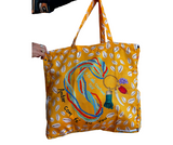 Bolsa Andar com Fé - AMARELO