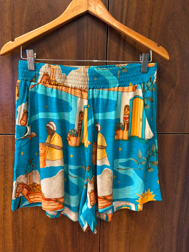 short Carranca - AZUL