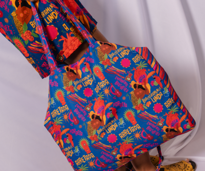 Bolsa Brasileiramente Linda - AZUL