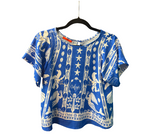 t shirt Maré cheia - AZUL