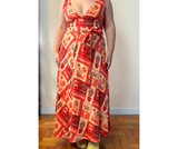 Saia longa São Jorge - VERMELHO