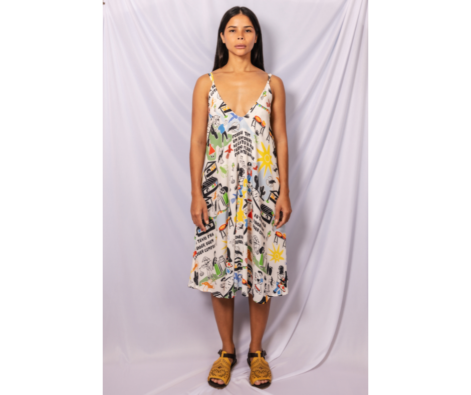 VESTIDO LONGUETE  Feira