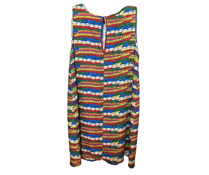 Vestido Cavado bonfim - coloridos