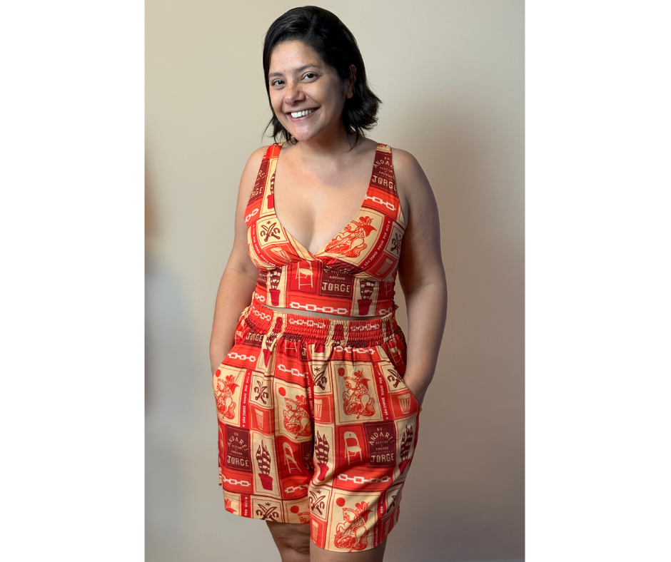 Top São Jorge - VERMELHO