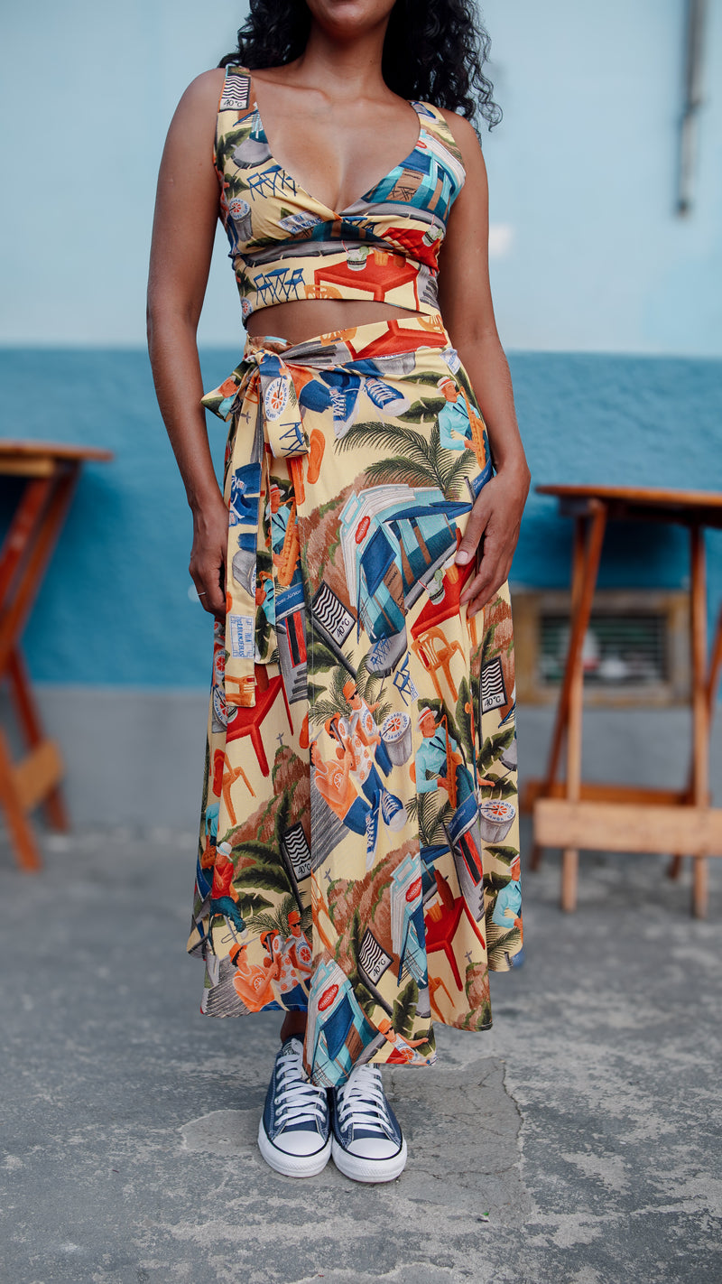 Saia longa Laranjeiras