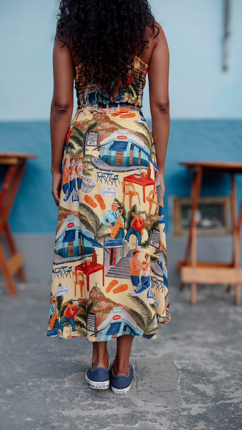 Saia longa Laranjeiras