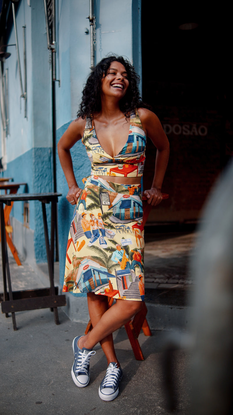 Saia curta Laranjeiras