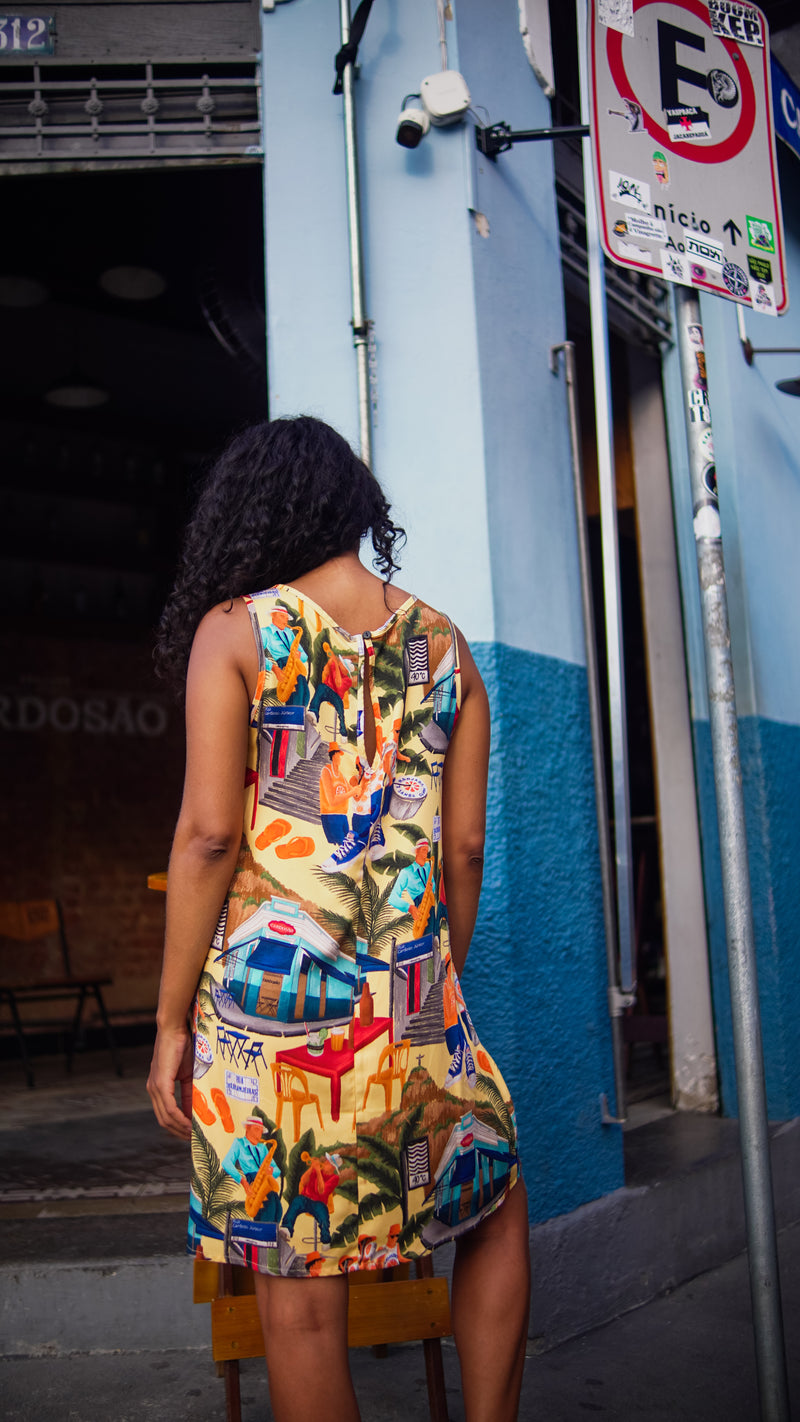 Vestido Cavado Laranjeiras