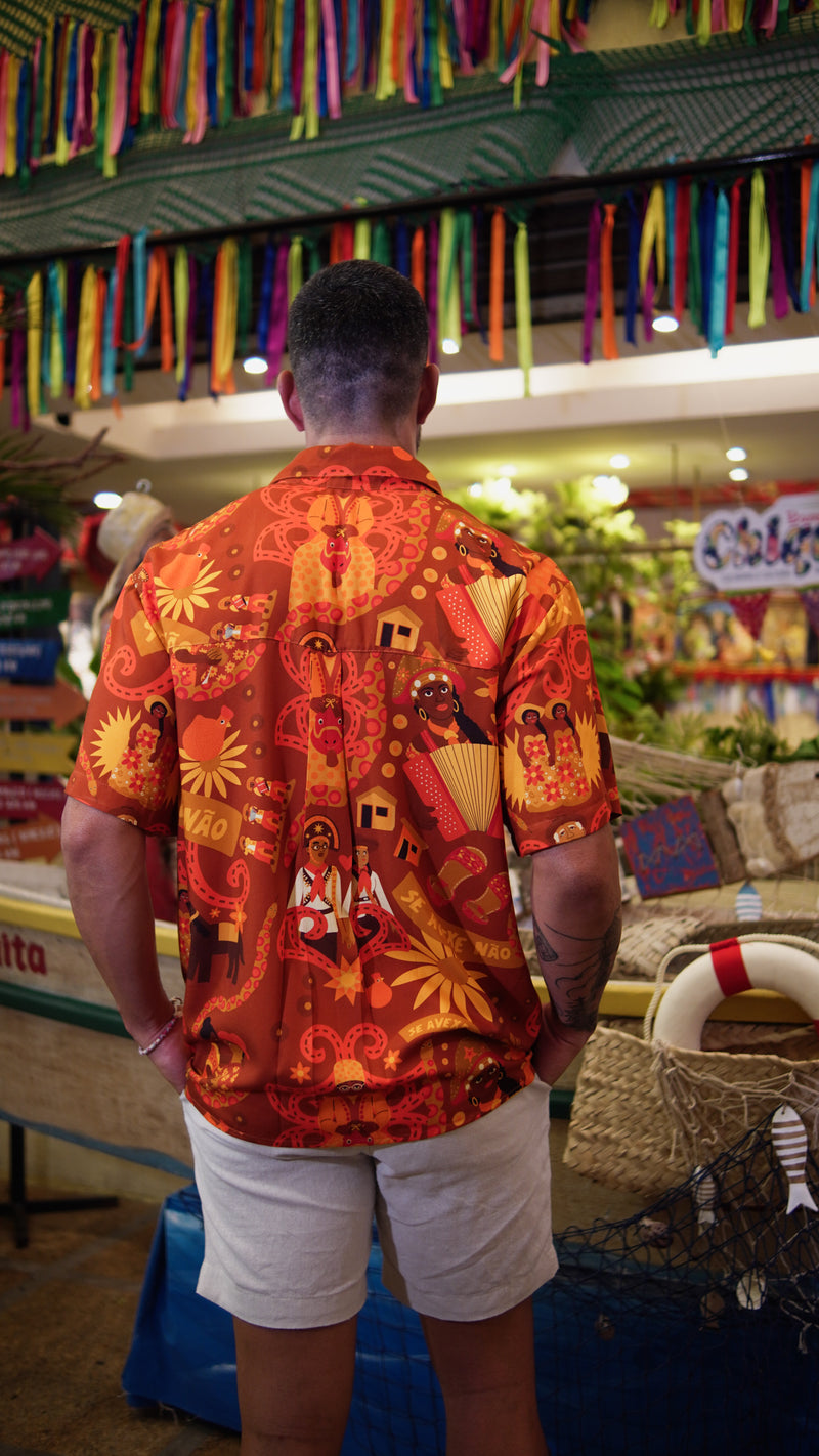 Camisa unissex Avexe - terra
