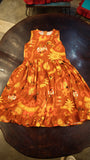 Vestido Infantil rodado Avexe - terra