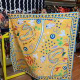 Canga Andar com fé - AMARELO