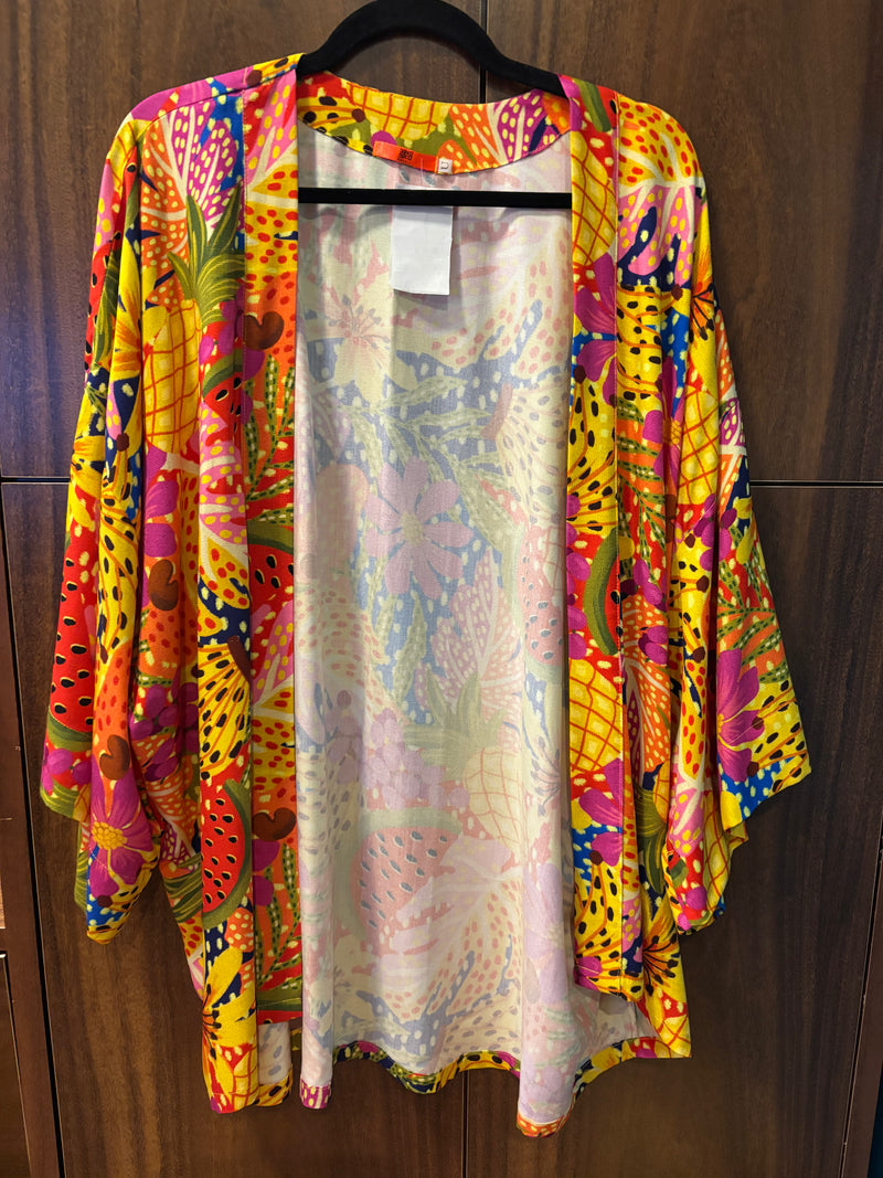 KIMONO LONGO FRUTAS - coloridos