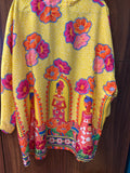 kimono longo Namoradeira - AMARELO