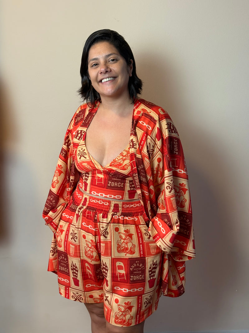 Kimono longo São jorge