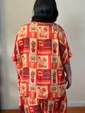 Kimono curto São Jorge - VERMELHO