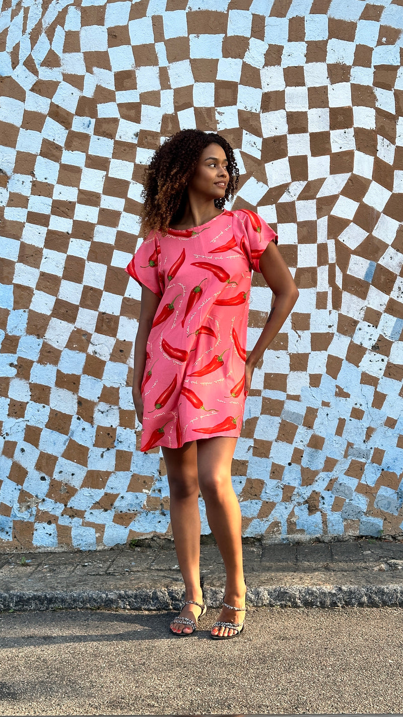 Vestido ardida - ROSA