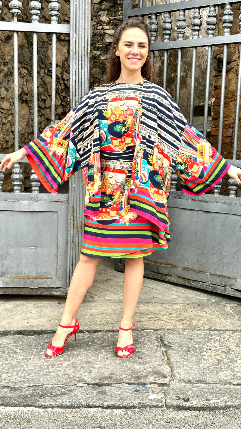 Kimono longo Balacochê