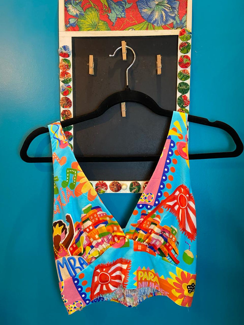 Top bloco da Balacobaco - AZUL