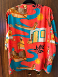 kimono curto carranca - ROSA