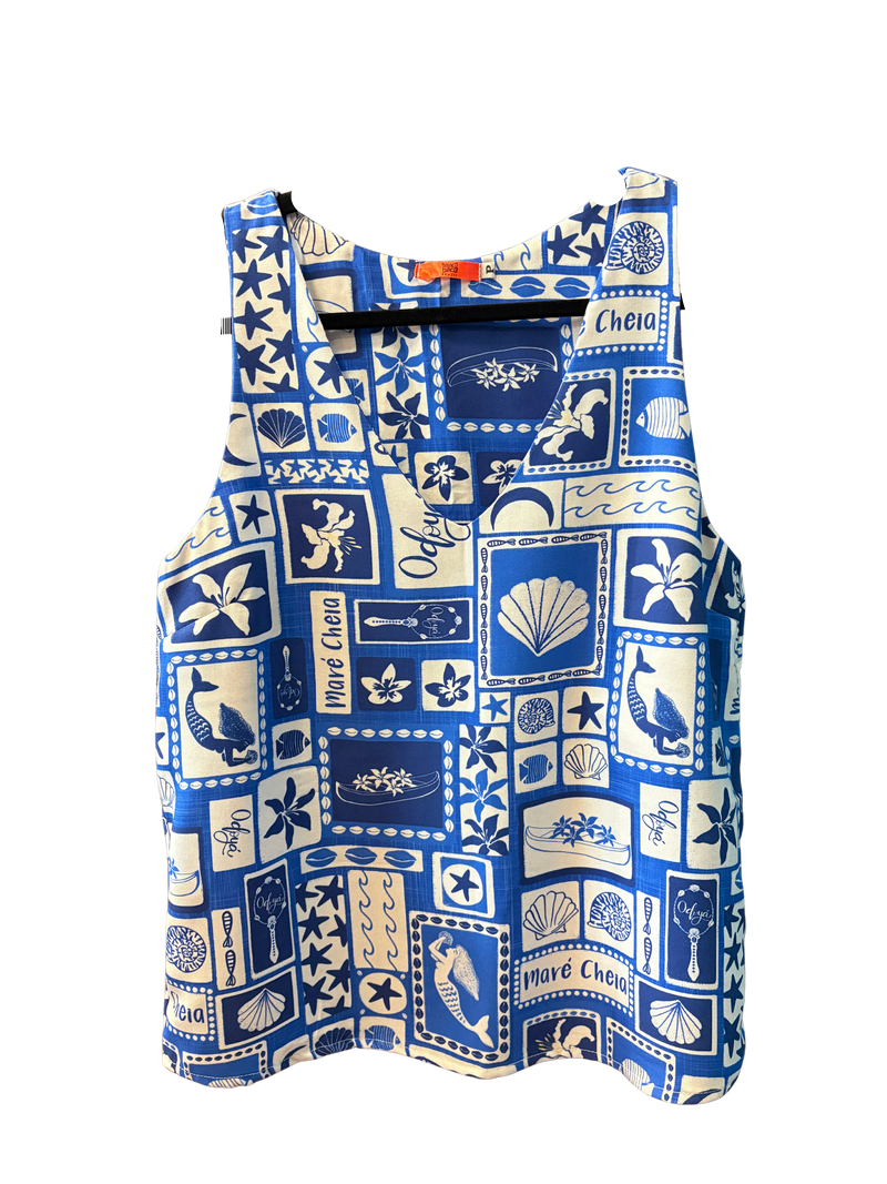 BLUSA MARÉ CHEIA - AZUL