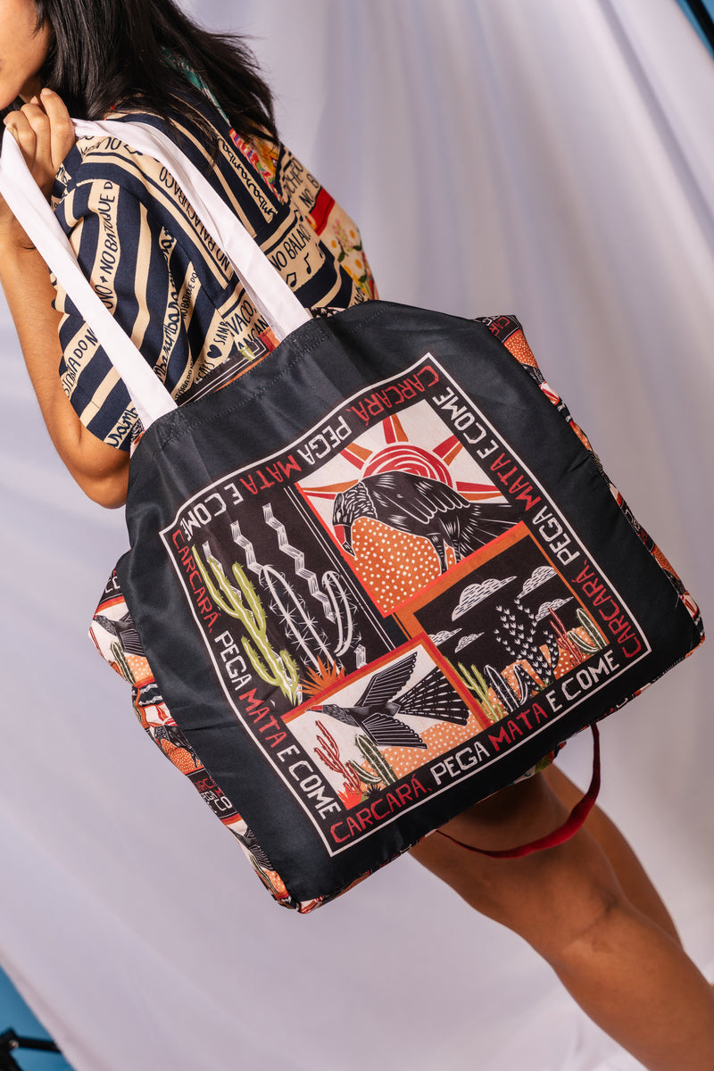 Bolsa carcará - PRETO