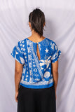 T-shirt Maré cheia - AZUL