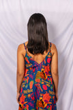 Vestido Longuete Brasileiramente linda - AZUL