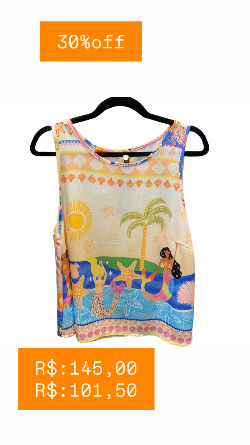 Regata Sereia - AMARELO