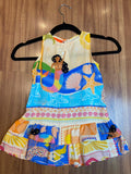 Vestido Infantil Sereia